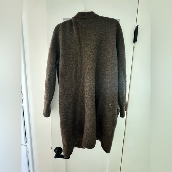 Quince Superfine Merino Wool Sweater Coat - Picture 3 of 5